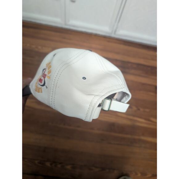 Rare VTG Jeff Gordon 2001 Chase Authentics Winston Cup Champion Leather Hat - Picture 6 of 7